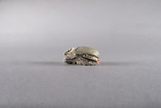 Scarab with Representations of Seth-Baal and Reshef, Steatite