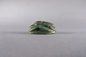 Scarab Inscribed with a Blessing Related to Amun (Amun-Re), Faience