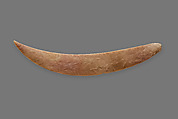 Curved Bifacial Knife, Flint