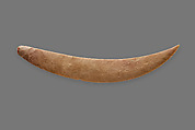 Curved Bifacial Knife, Flint