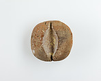 Mold for Long Ovoid Bead, Pottery