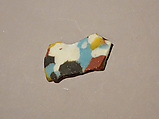 Fragment of a Dish of Polychrome Mosaic Glass, Glass