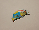 Fragment of a Dish of Polychrome Mosaic Glass, Glass
