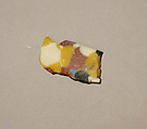 Rim Fragment of a Dish of Polychrome Mosaic Glass, Glass