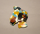 Fragment of a Dish of Polychrome Mosaic Glass, Glass