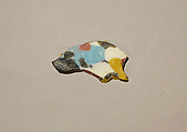 Fragment of a Dish of Polychrome Mosaic Glass, Glass