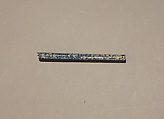 Rod of Opaque Blue Glass, Glass