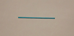 Rod of Opaque Light Blue Glass, Glass