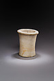 Cylindrical jar, Travertine (Egyptian alabaster)