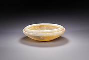 Large Rimmed Bowl, Travertine (Egyptian alabaster)