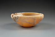 Deep bowl, Travertine (Egyptian alabaster)