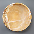 Deep bowl, Travertine (Egyptian alabaster)