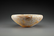 Bowl, Travertine (Egyptian alabaster)