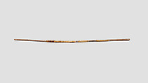 Straight staff, Wood, cord