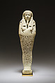 Shabti of the High Priest of Thoth Djehutyirdis, born of Nepthysiti, Faience
