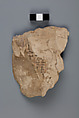 Ostracon, Limestone, paint