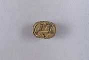 Scarab with the Representation of a Lion, Steatite
