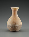 Jar with a long neck, Travertine (Egyptian alabaster)
