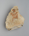 Ostracon, Limestone, paint