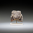 Statue fragment, Steatite
