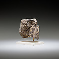 Statue fragment, Steatite