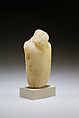 Magical figure of captive, Travertine (Egyptian alabaster)
