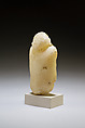 Magical figure of captive, Travertine (Egyptian alabaster)