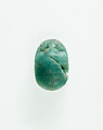 Scarab of a Priest of Hathor, Green feldspar