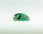 Scarab of a Priest of Hathor, Green feldspar