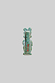 Pataikos Amulet, Faience