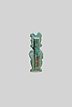 Pataikos Amulet, Faience