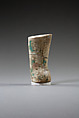 Shabti legs, Green faience