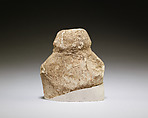 Magical figurine of foreigner, Limestone