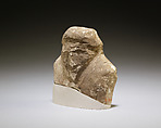 Magical figurine of foreigner, Limestone