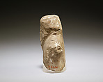 Magical figurine of foreigner, Limestone