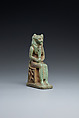 Sakhmet Amulet, Faience