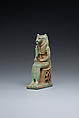 Sakhmet Amulet, Faience