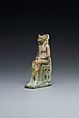 Sakhmet Amulet, Faience