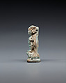 Amulet, Ptah on crocodiles, Faience