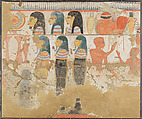 Funerary Equipment, Tomb of Userhat, Norman de Garis Davies, Tempera on paper