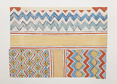 Ceiling on the South Side of Nakht's Offering Chapel, Norman de Garis Davies, Tempera on paper