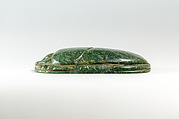 Heart Scarab with the Cartouche of Amenirdis, Porphyry