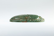 Heart Scarab with the Cartouche of Amenirdis, Porphyry
