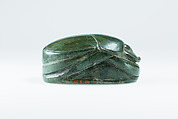 Heart scarab, Green stone