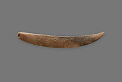 Curved Bifacial Knife, Flint