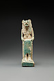 Figure of Sakhmet, Faience