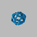 Bead, openwork, Faience