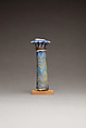 Kohl Tube in the Shape of a Papyrus Column, Glass