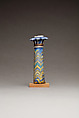 Kohl Tube in the Shape of a Papyrus Column, Glass