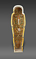 Outer coffin of Amenemopet, Wood, paste, paint